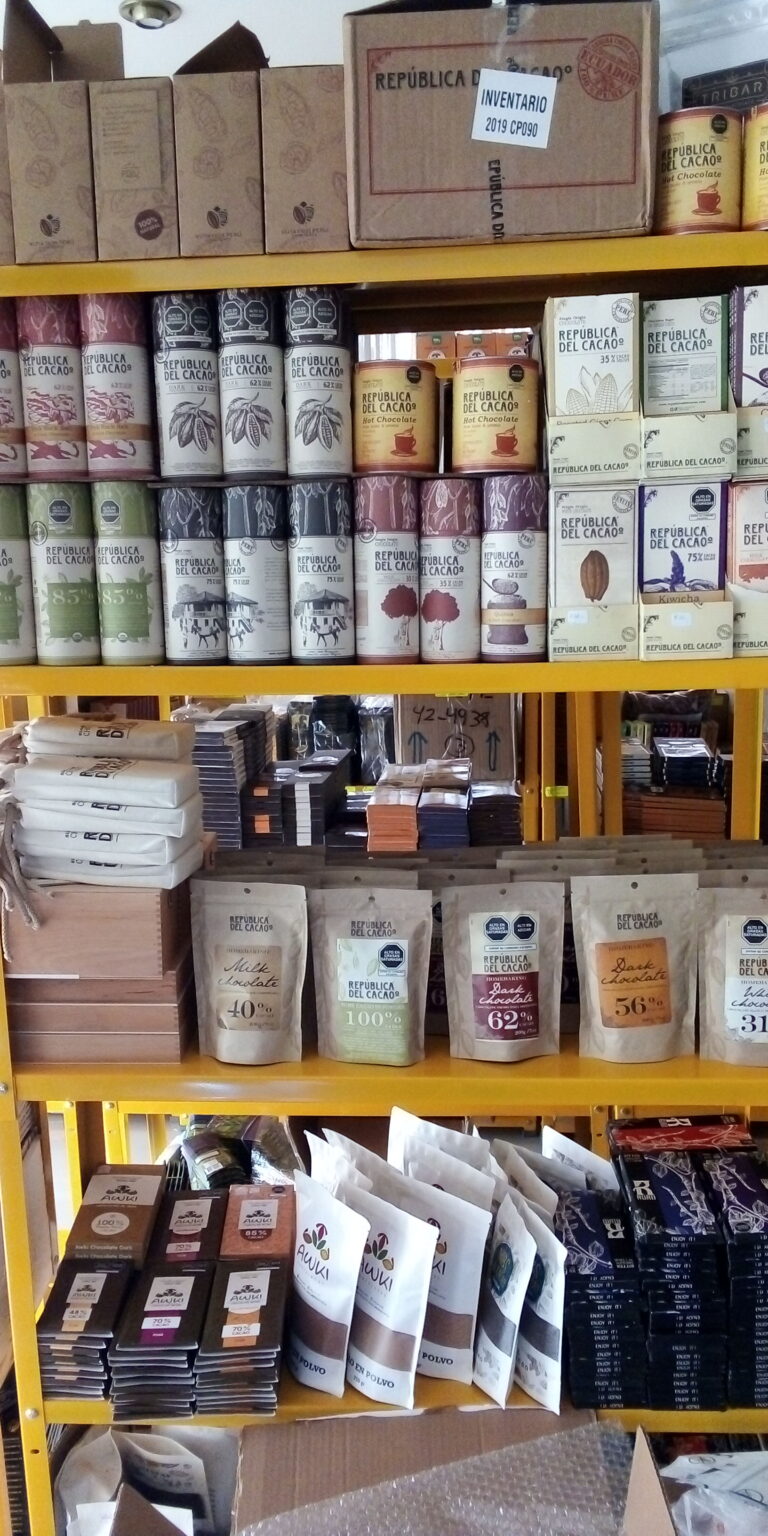 Nota de Prensa: ANDINA NOTICIAS🏆 Chocolates en casa de manera segura: El histórico despliegue logístico de La Chocoteca 2020