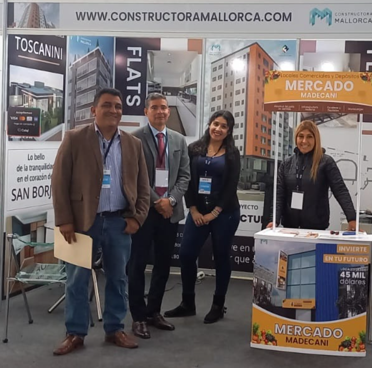 Mira cómo quedó el Stand de Constructora Mallorca: ¿Tu marca está lista para participar en ferias?