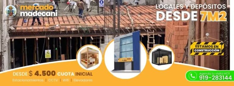 Las primeras piezas gráficas para Mercado Madecani (Inmobiliaria Alborán) ¡Listas!